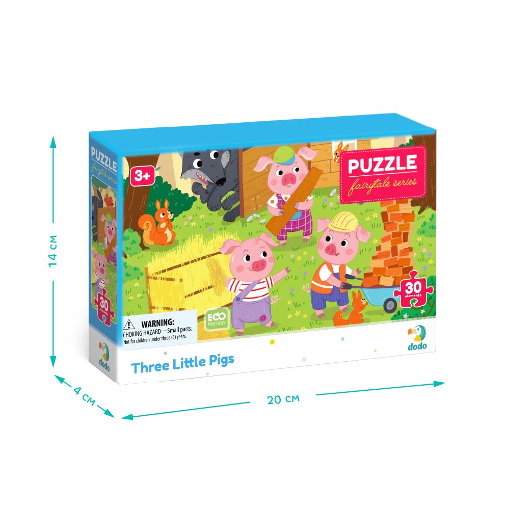 Пазл "Троє поросят" 30 ел  фото 4