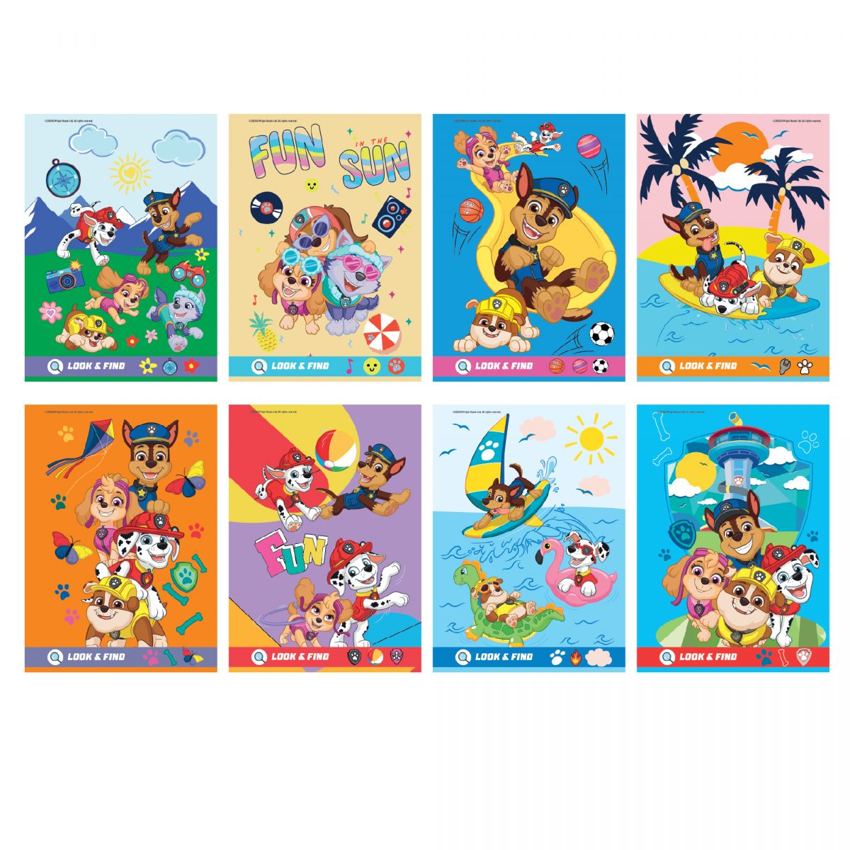 Водна розмальовка "Щенячий Патруль.  Вихідні" 8 сторінок  фото 4