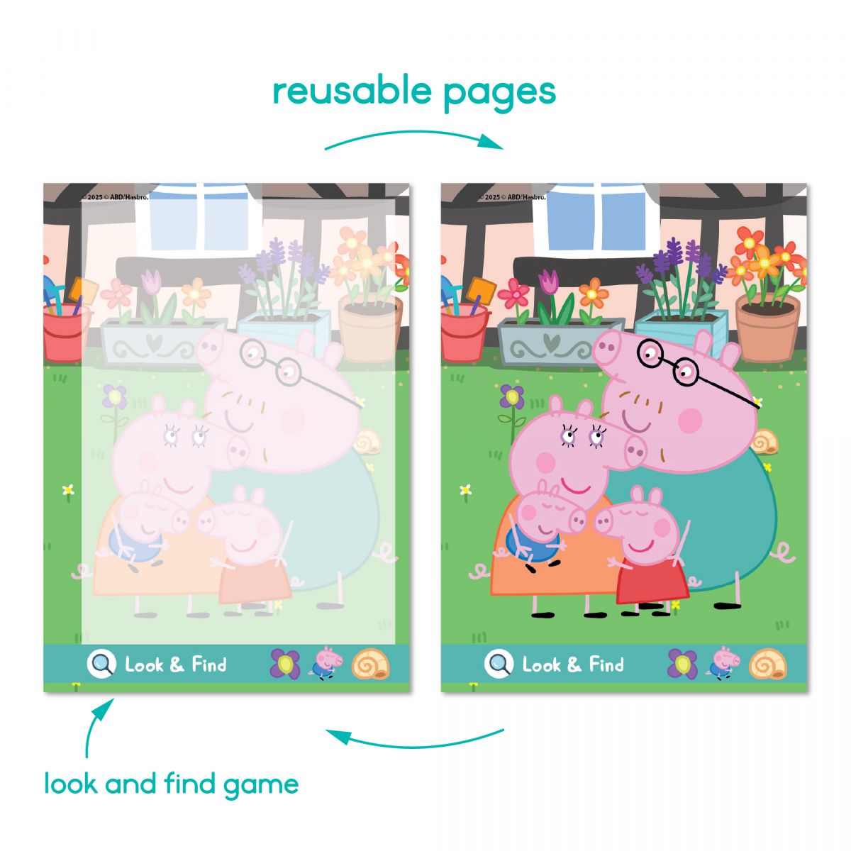 Водна розмальовка "Peppa Pig" 8 сторінок  фото 4