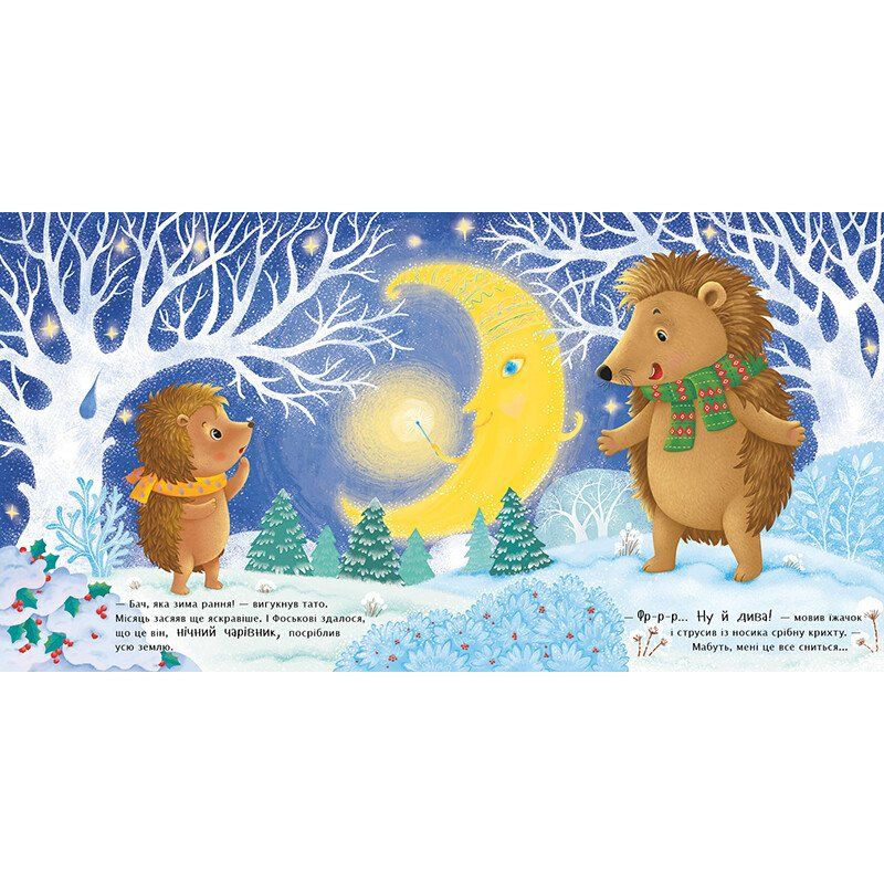 Книжка "Їжачок Фось-Фося: Що таке зима" (укр)  фото 4