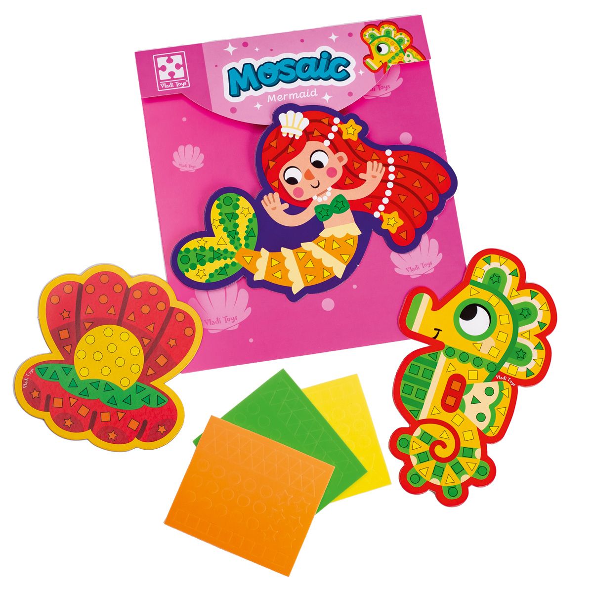 Набір для творчості (мʼяка мозаїка) "Русалонька"  фото 4