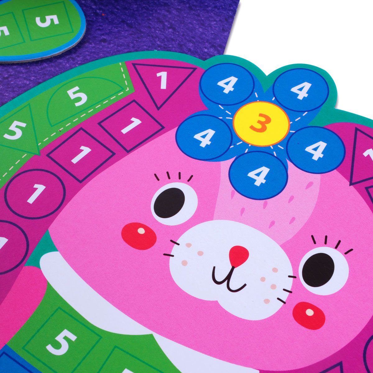 Набір для творчості з плюшевою мозаїкою "Зайченя та Лисиця"  фото 4