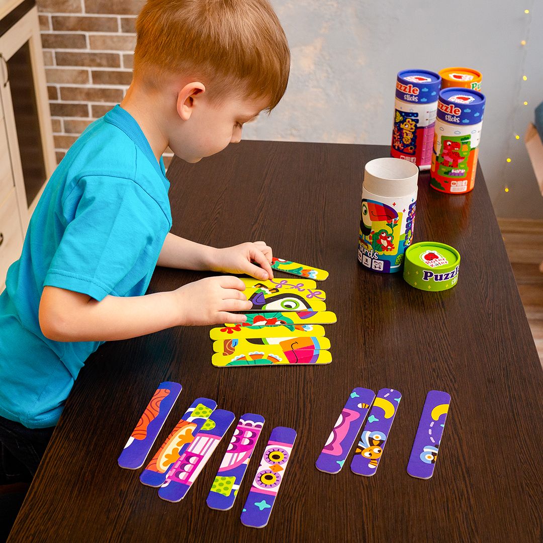 Гра настільна "Пазли палички: Пташки"  фото 4