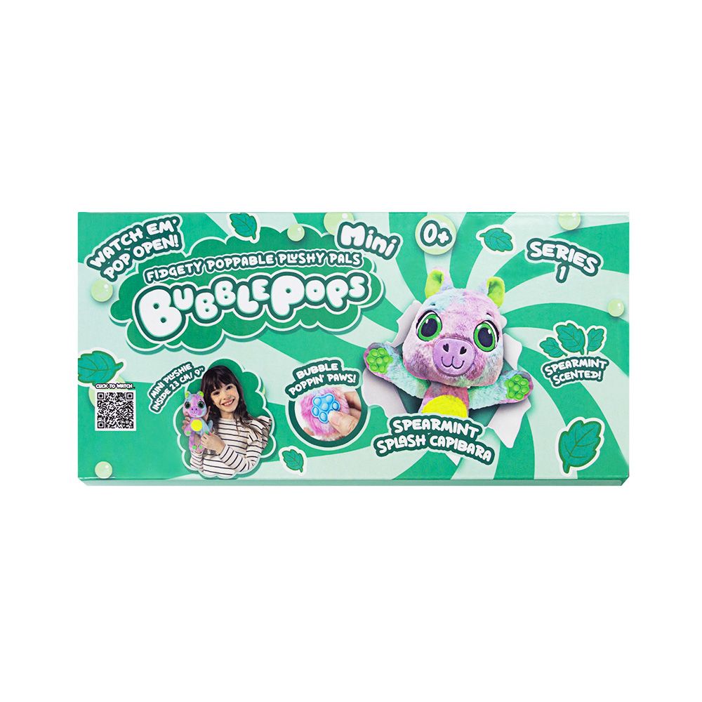 М’яка іграшка міні Bubble Pops “М’ятна капібара”  фото 4