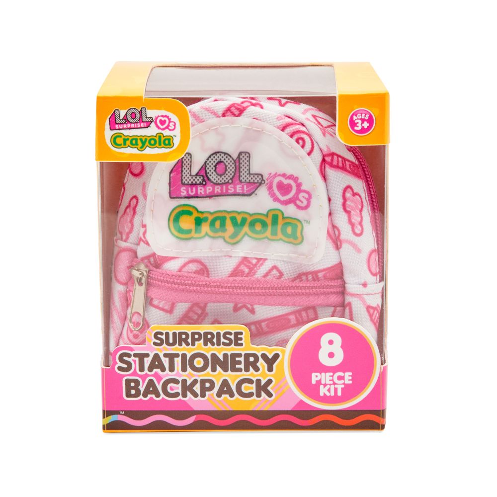 Набір для творчості Crayola “Міні-рюкзак”, рожевий  фото 4