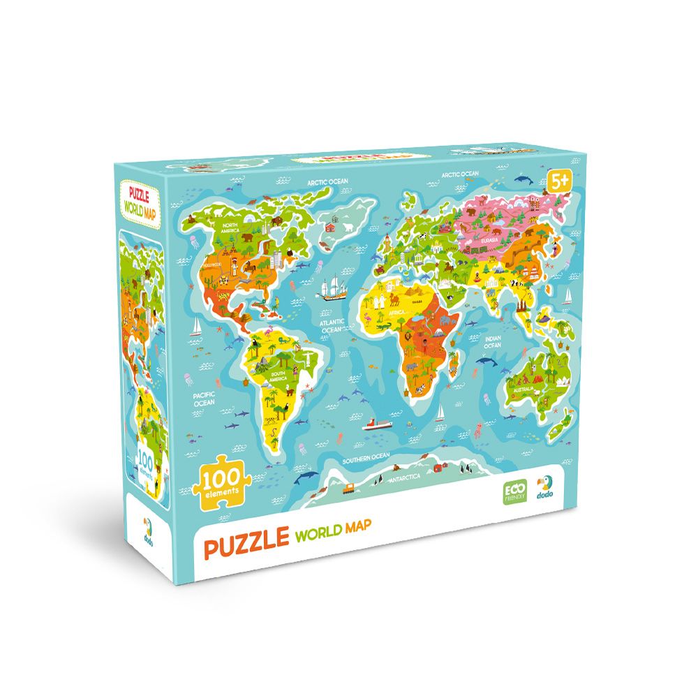 Пазл «Карта мира»  фото 4