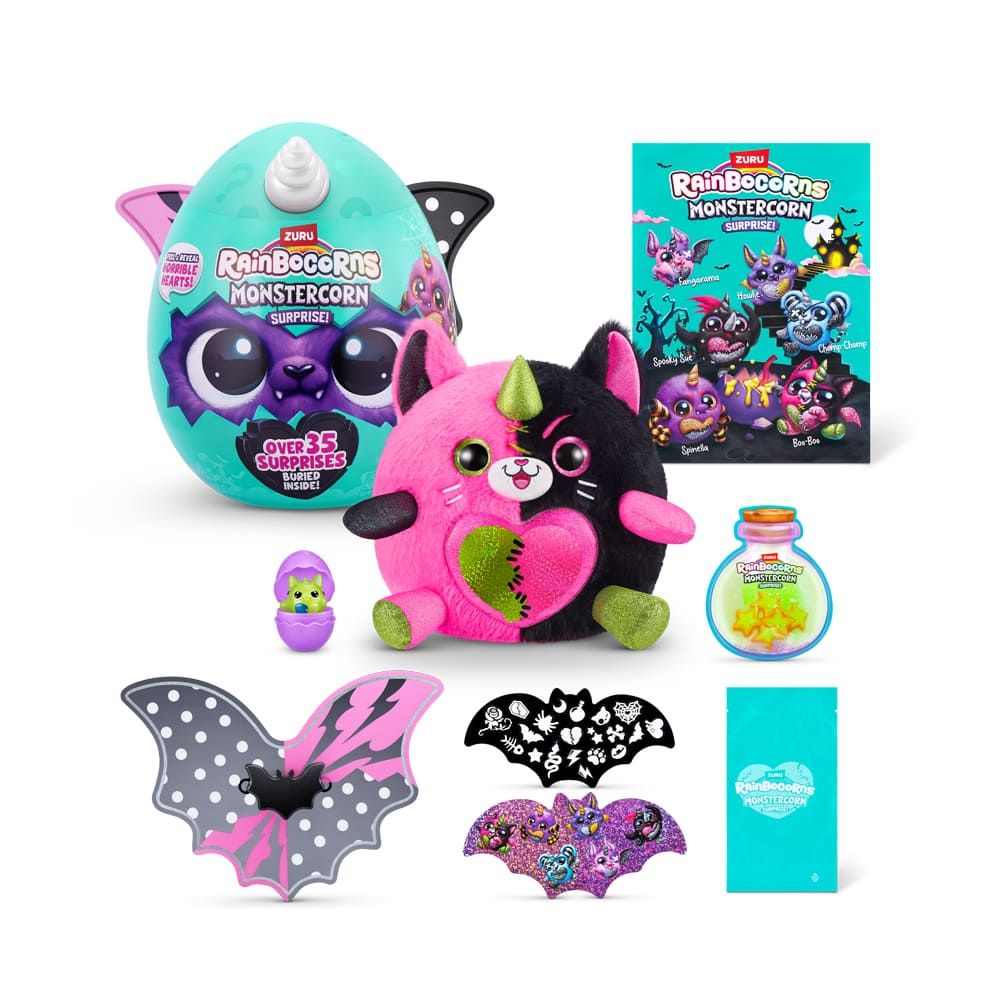 М'яка іграшка-сюрприз Rainbocorns-B (серія Monstercorn Surprise),  арт.  9297B  фото 4