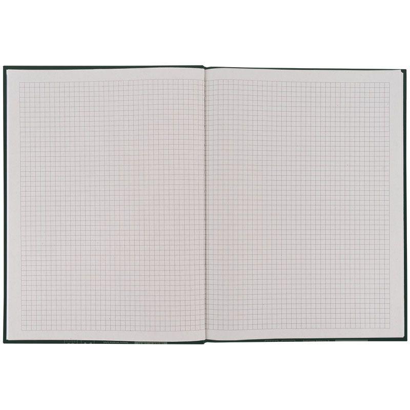 Книга записна А4-, 203*273 мм,96 арк. , кл.  One color, зелена  фото 4
