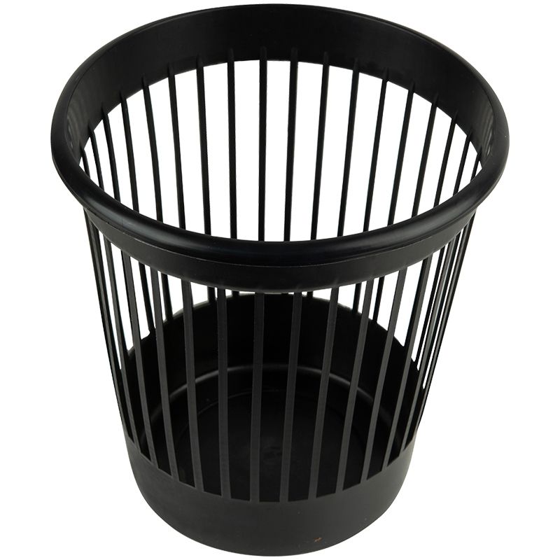 Корзина для паперу, 10л, чорна  фото 4