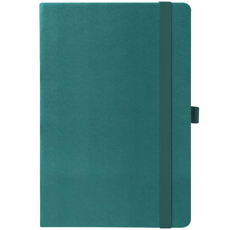 Книга записна Partner Prime, 145*210, 96арк, кліт, лазурна  фото 4