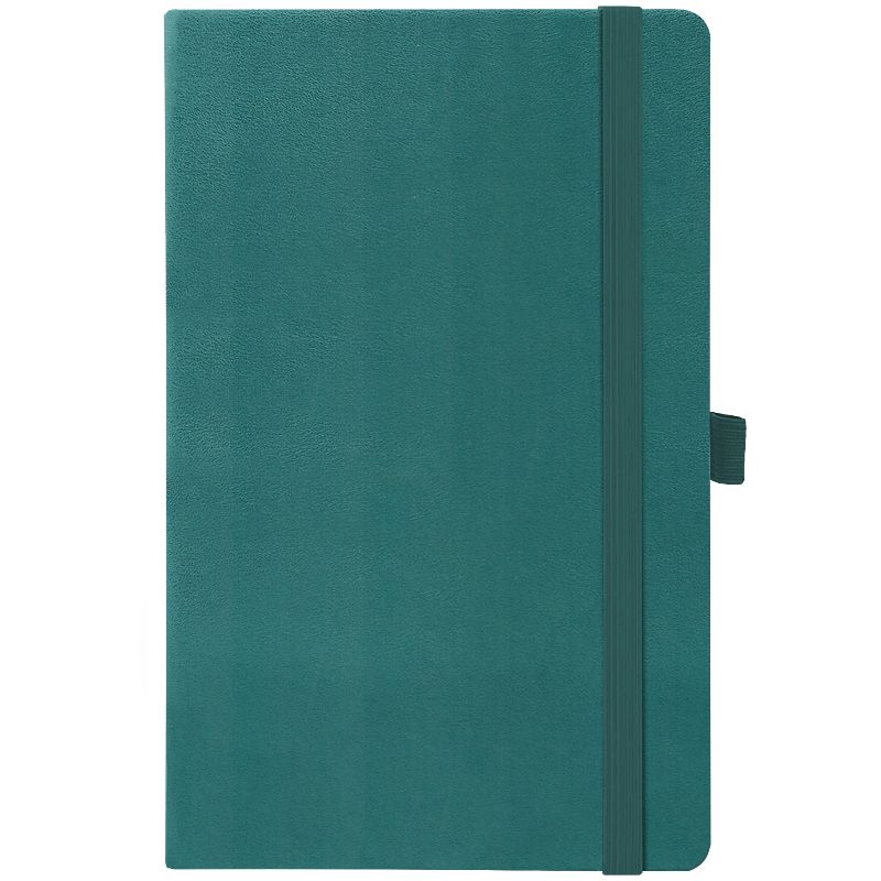 Книга записна Partner, 125*195, 96арк, кліт, лазурна  фото 4