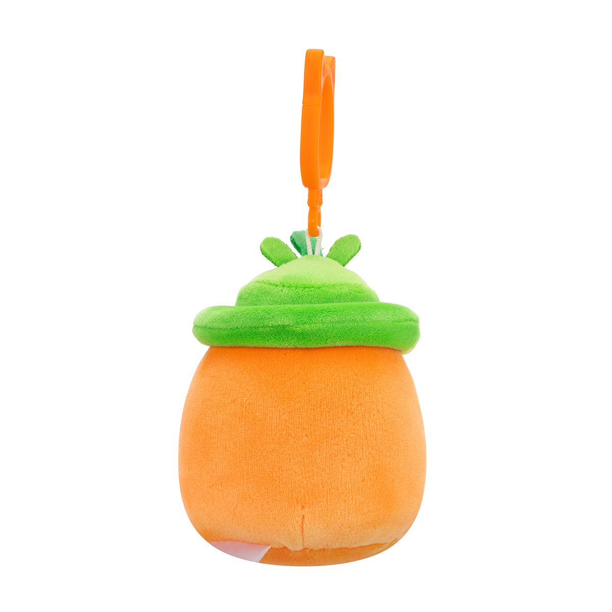 М'яка іграшка на кліпсі Squishmallows – Морквинка Кароліна  фото 4
