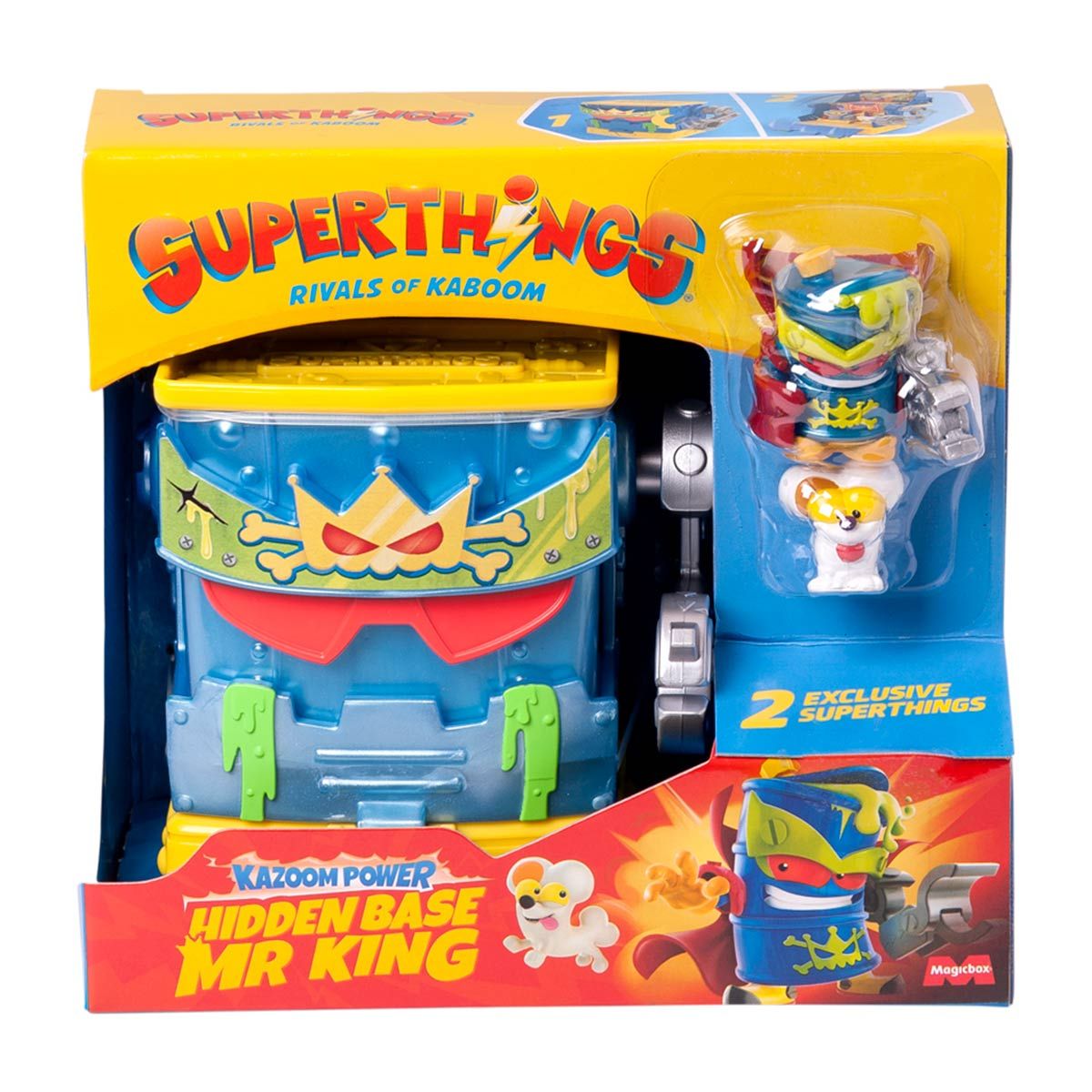 Ігровий набір "SuperThings серії Kazoom Power - Прихована база Містера Кінга"  фото 4