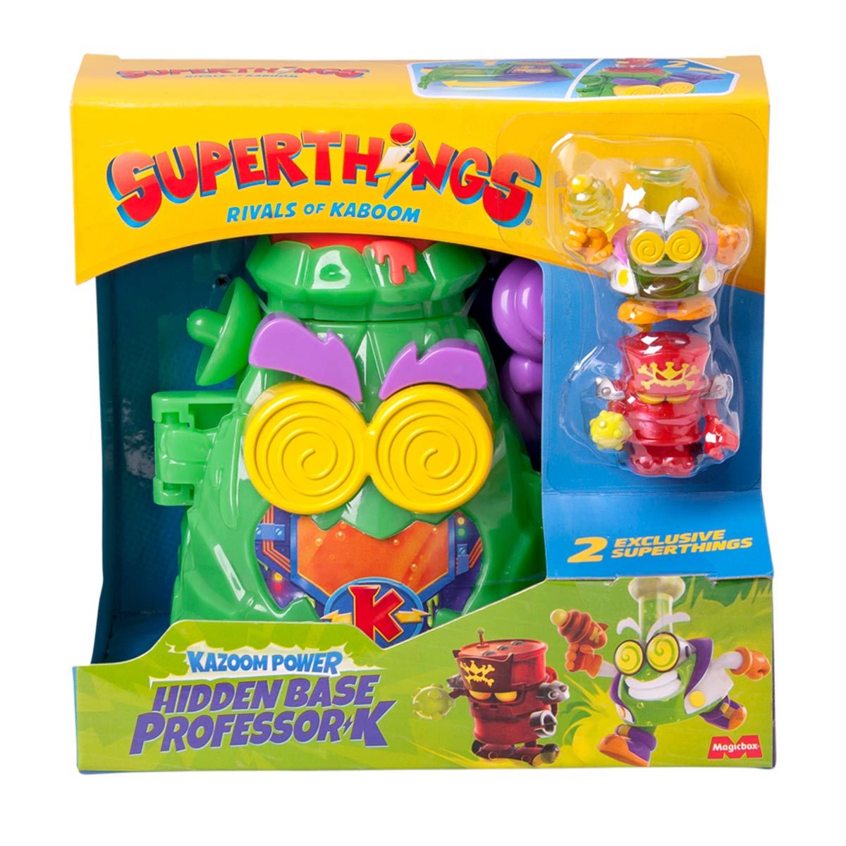 Ігровий набір "SuperThings серії Kazoom Power - Прихована база Професора К"  фото 4