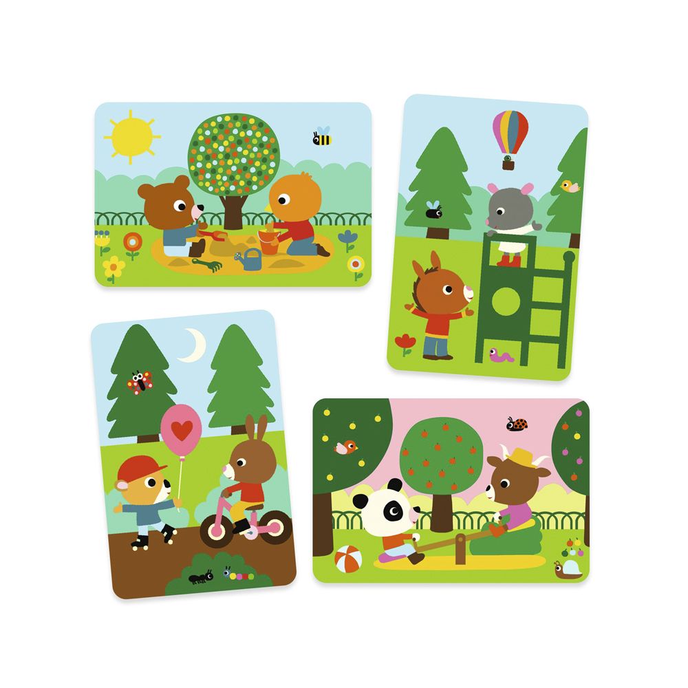 Художній комплект для малювання водою DJECO В парку  фото 4