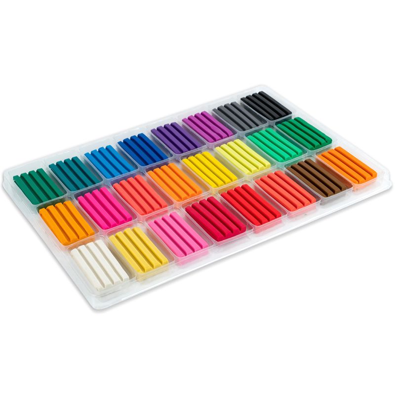 Пластилін восковий, 24 кольори, 480 г.  HK  фото 4