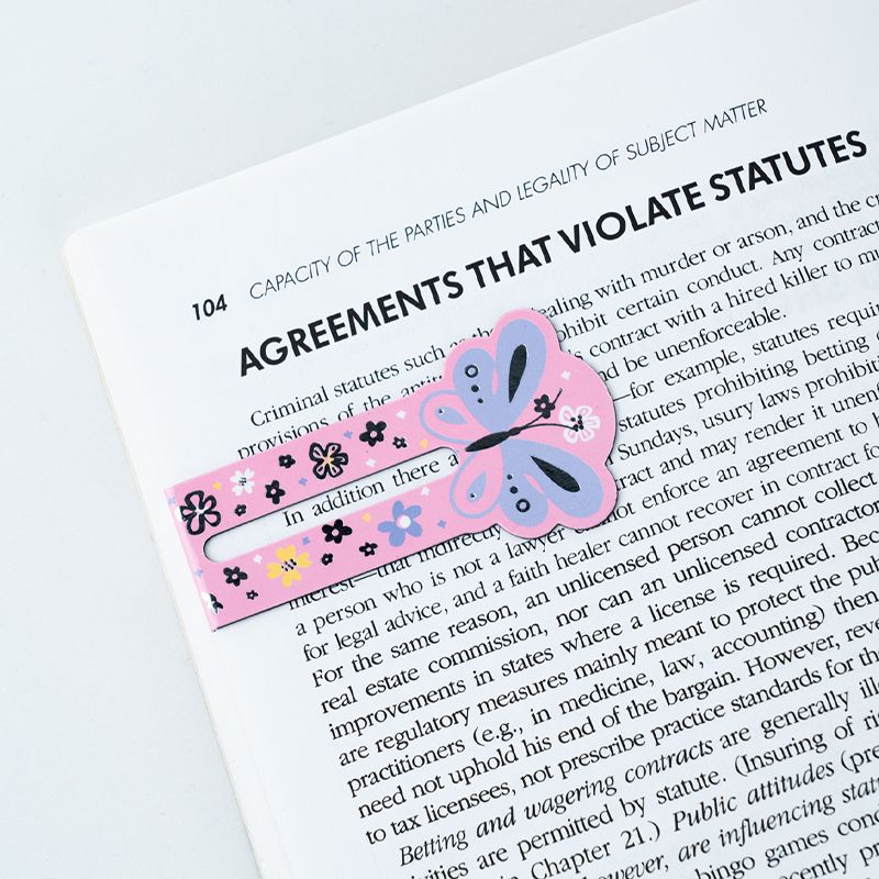 Набір магнітних закладок-індикаторів Butterfly  фото 4