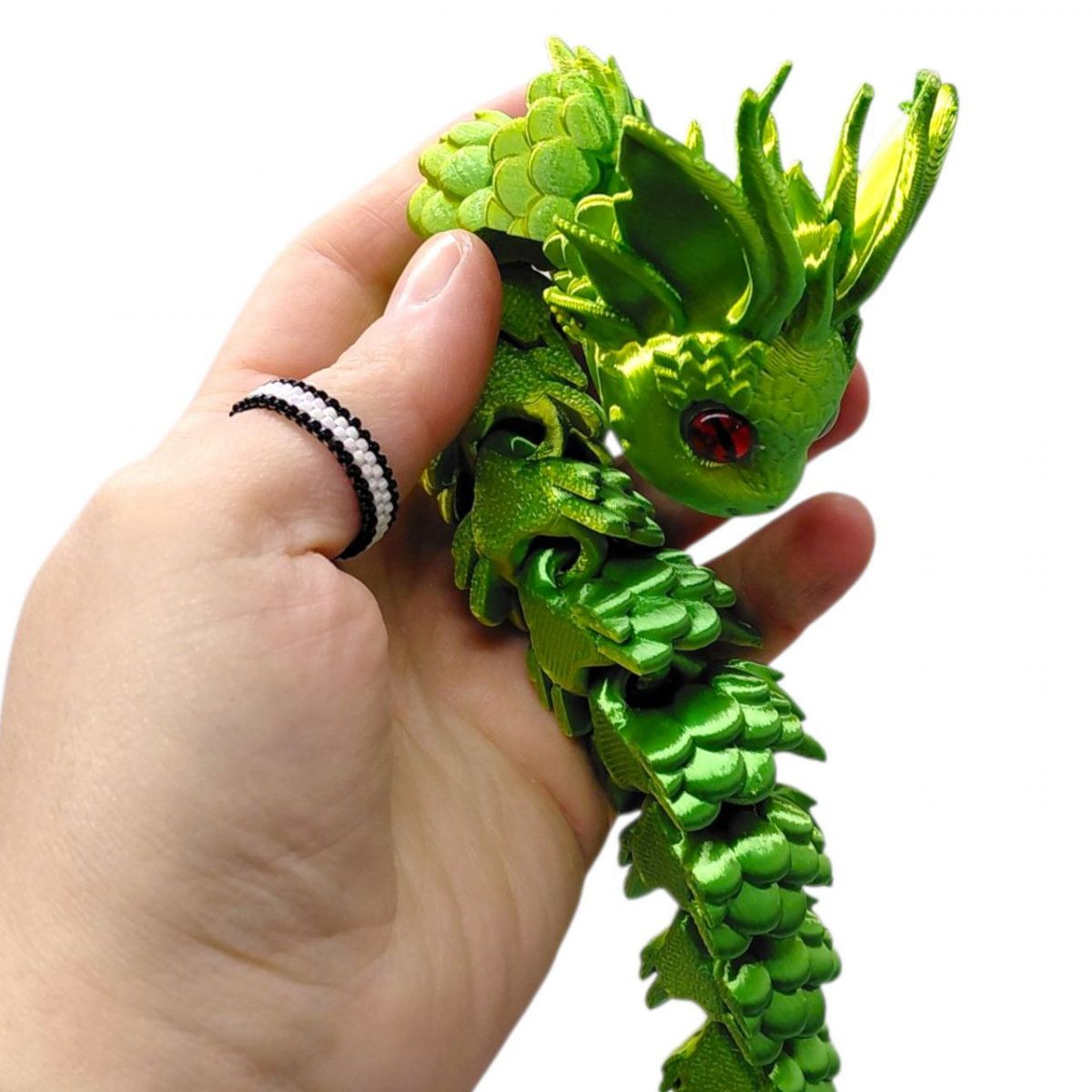 Игрушка подвижная 3D "Королевский Дракон" (микс)  фото 4