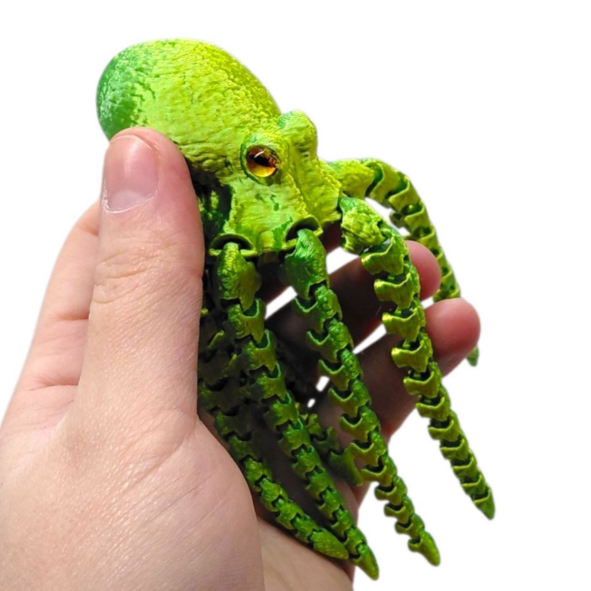 Іграшка рухлива 3D "Восьминіг" 26г 13 см (мікс)  фото 4