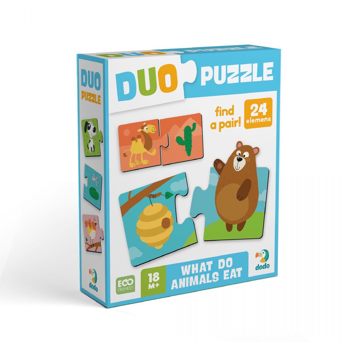 Пазл ДУО «Хто що їсть»  фото 4