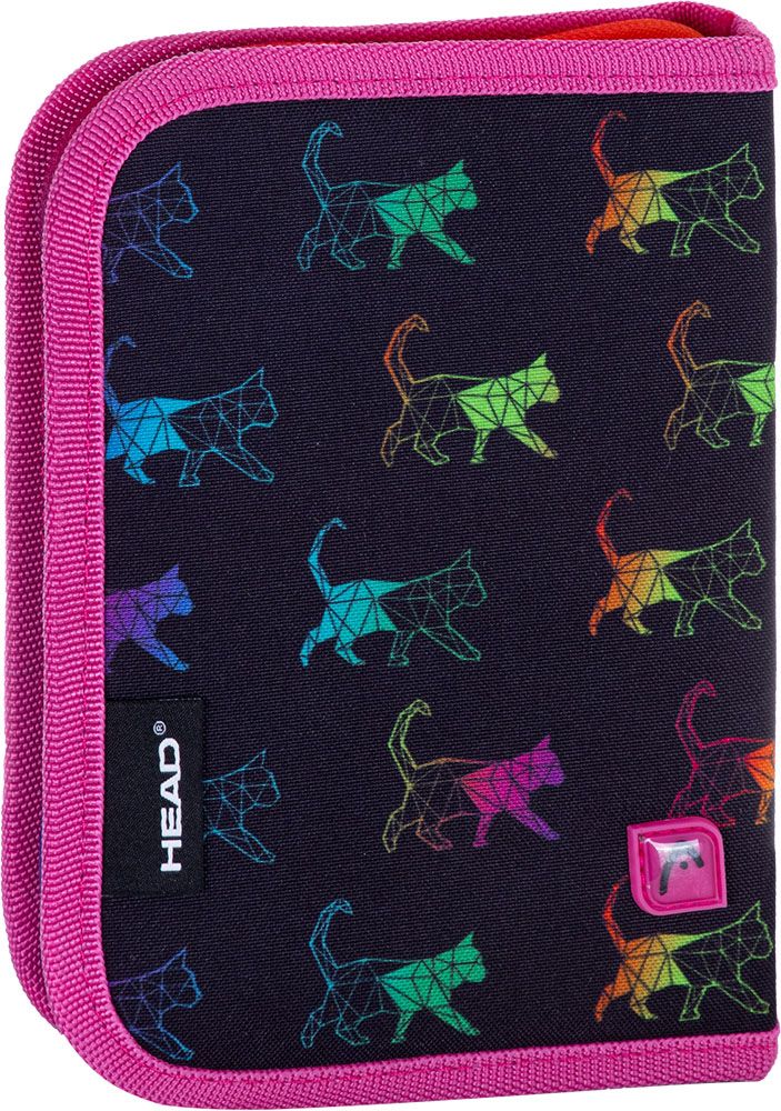 Пенал з одним віддленням Rainbow kitty  фото 4