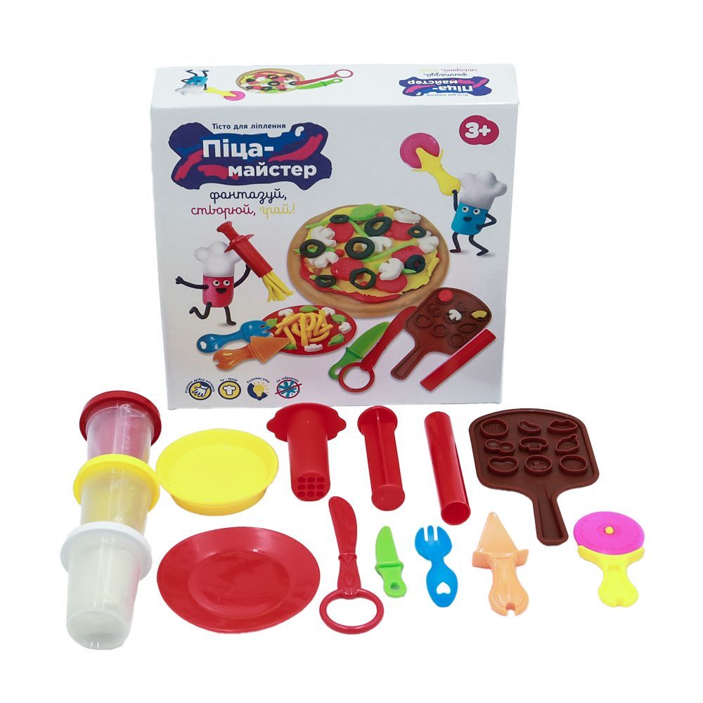 Набір для дитячого ліплення "Піца-майстер"  фото 4