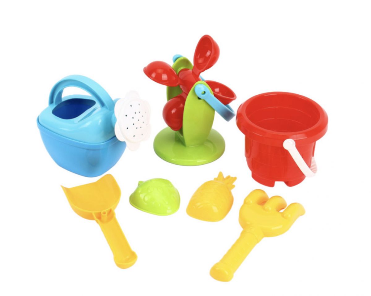 Іграшка "Набір для гри з піском та водою у візку ТехноК"  фото 4