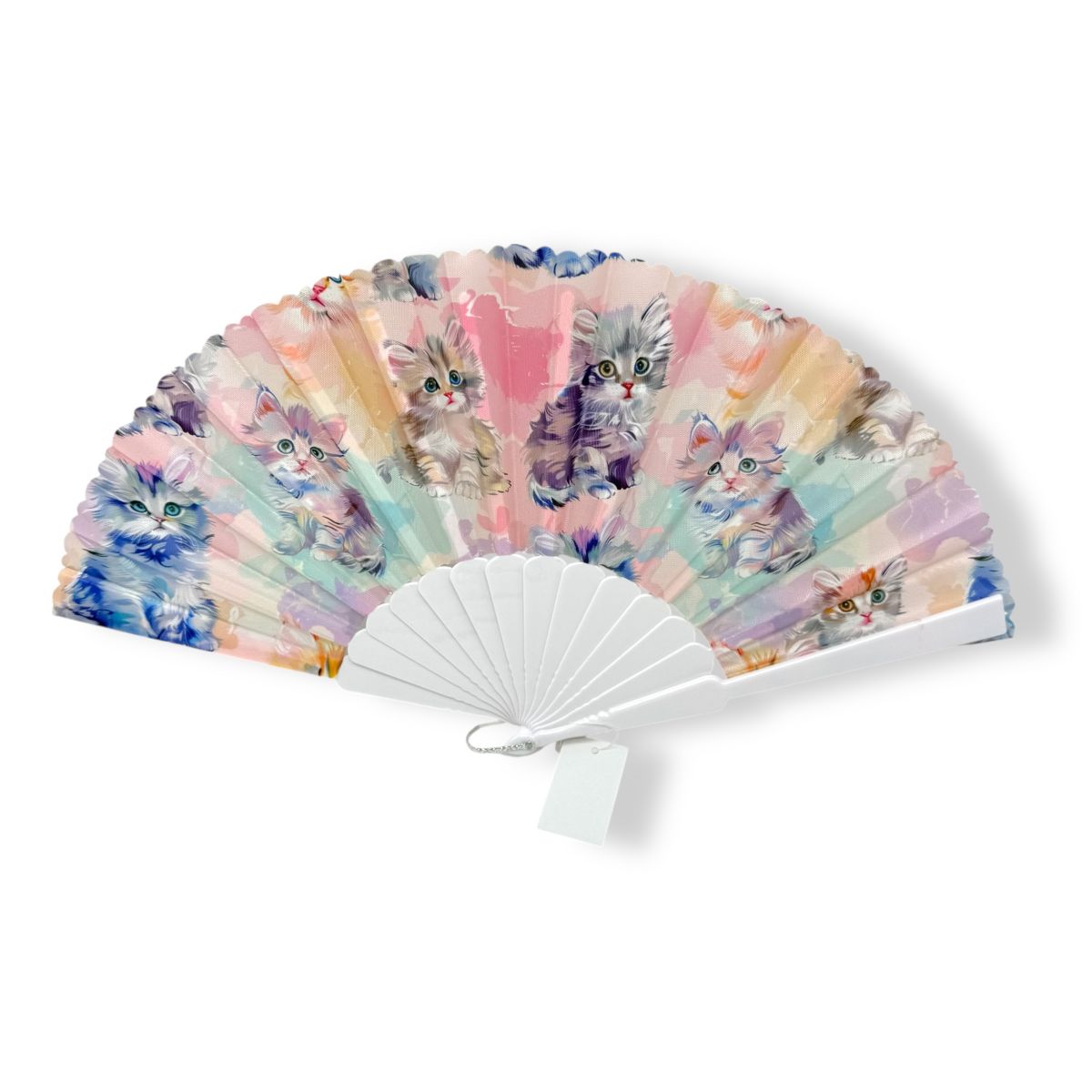 Аксесуар віяло мікс видів (КОТИКИ)  фото 4