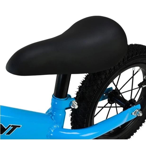 Велобіг (сталевий, колеса 12 дюймів надувні) синій  фото 4