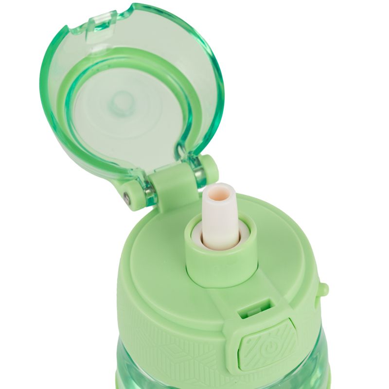 Пляшечка для води 600 мл, зелена  фото 4