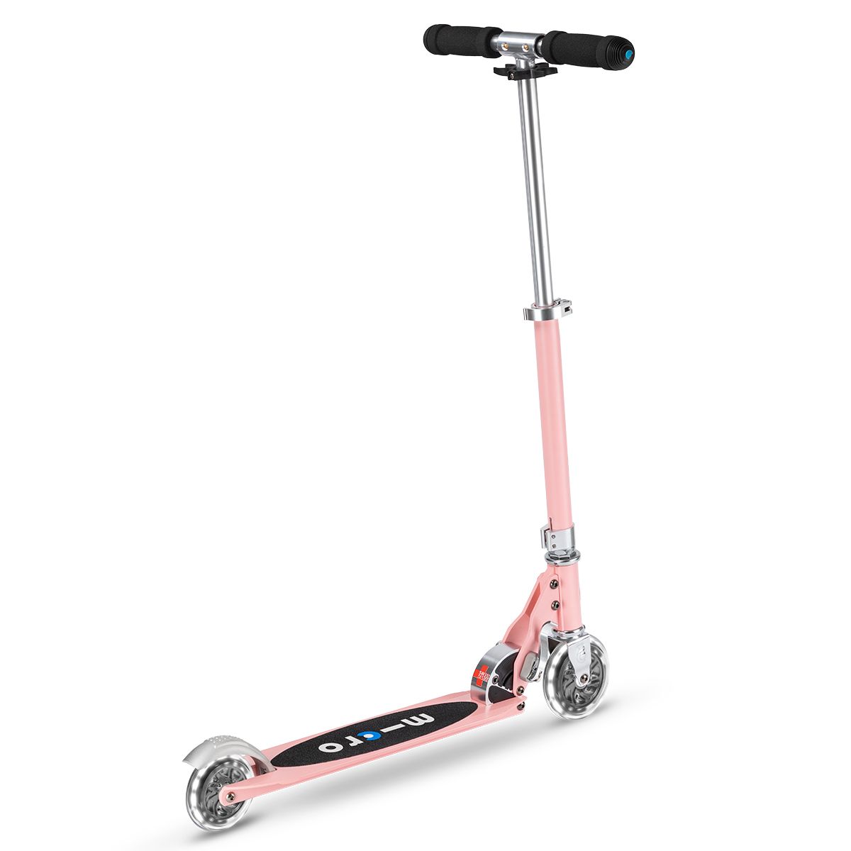 Самокат Micro серии Sprite LED - Неоновая роза  фото 4