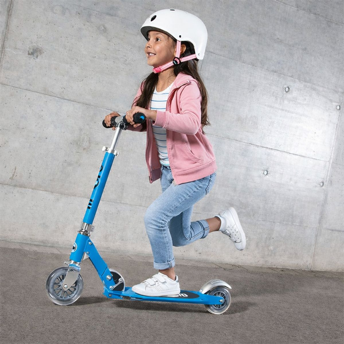 Самокат Micro серии Sprite - Голубой оазис  фото 4