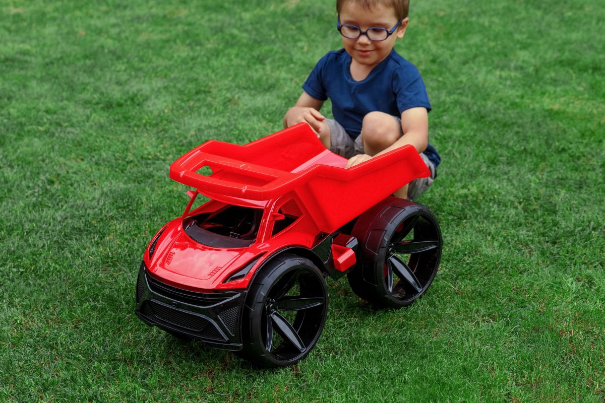 Самоскид - машина (червоний), Maximus  фото 4