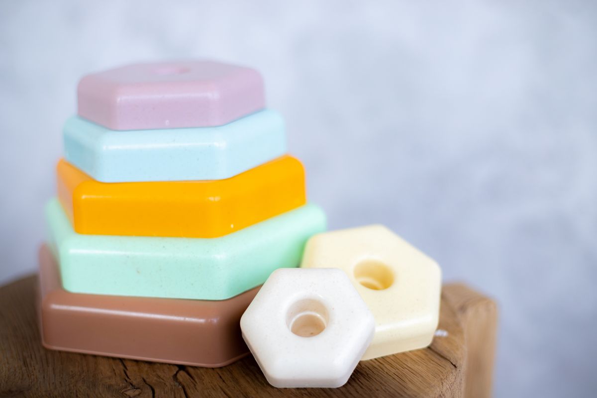 ECO Іграшка розвиваюча Пірамідка, ELFIKI  фото 4