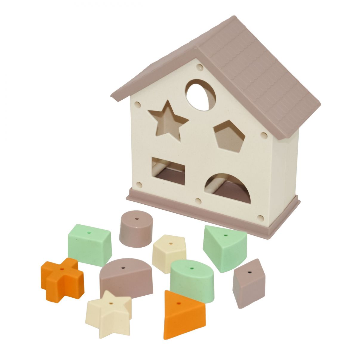 ECO Іграшка-сортер Магічний будинок, ELFIKI  фото 4