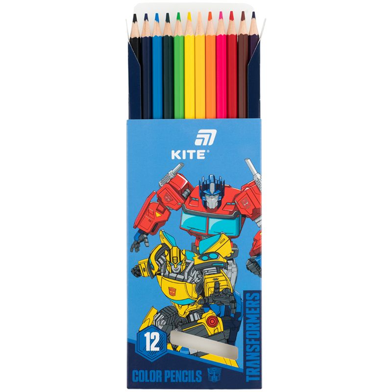Олівці кольорові, 12 шт.  TF  фото 4