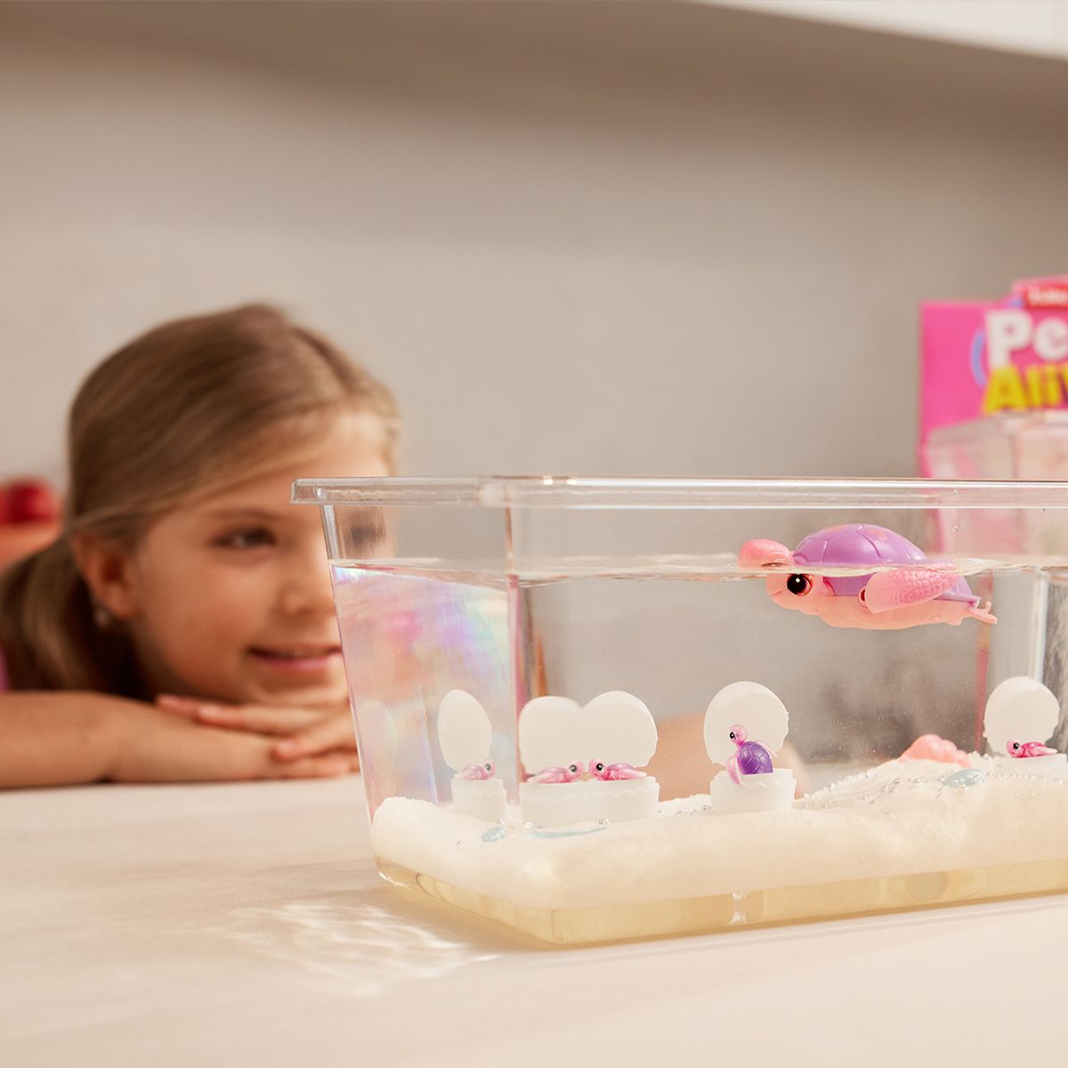 Интерактивный игровой набор Pets Alive – Мама черепаха с сюрпризом  фото 4