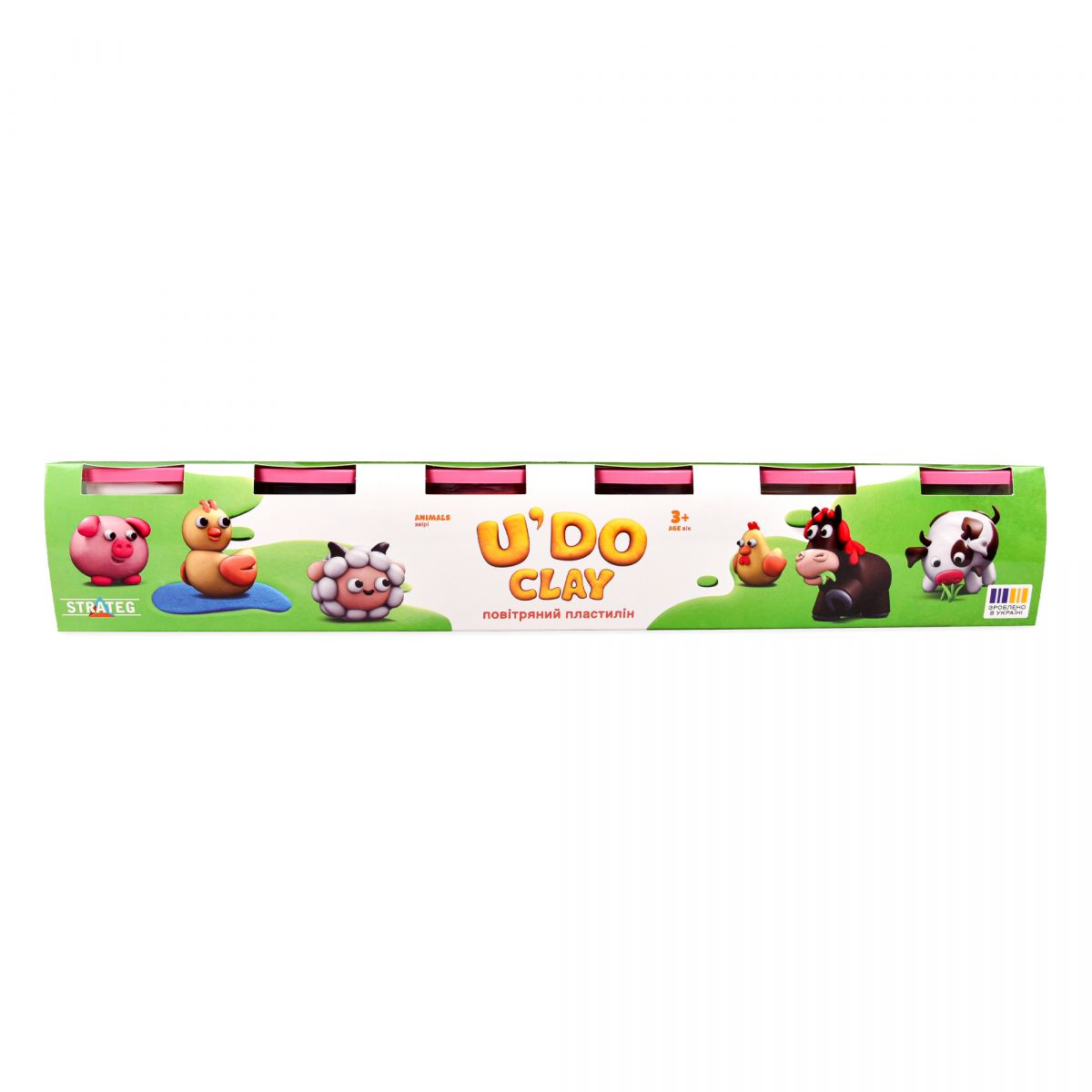 Набір для ліплення "ЮДО клей" 6 баночок  фото 4