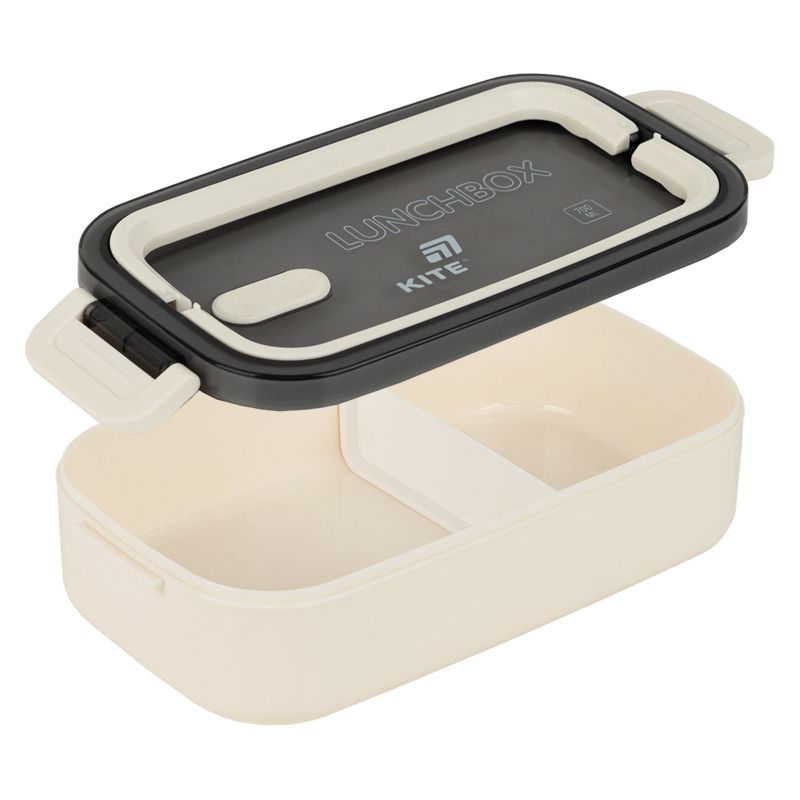 Ланчбокс 700 мл, бежевий  фото 4