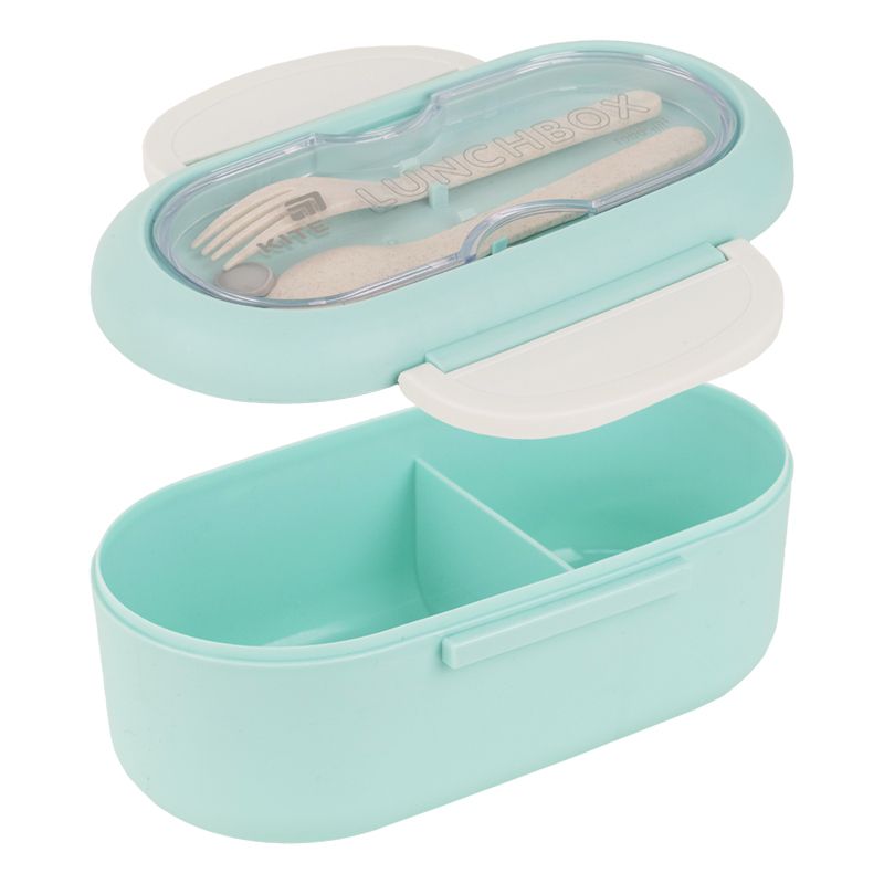 Ланчбокс з розділювачем 1000 мл, м'ятний  фото 4
