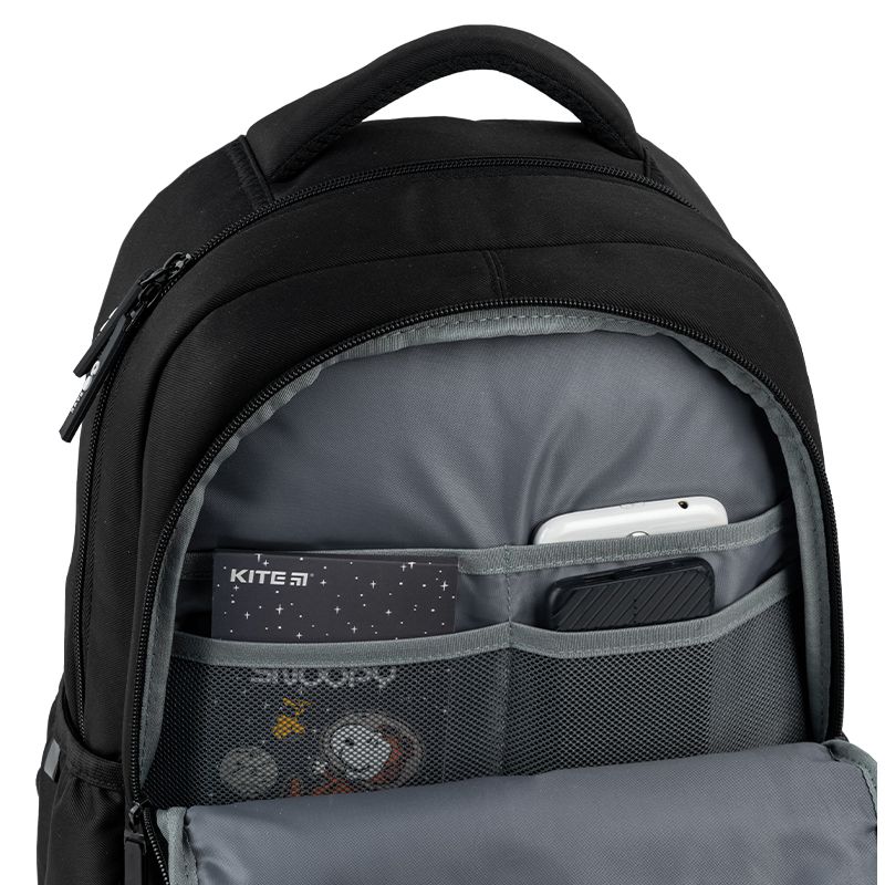 Рюкзак GoPack Education 183 чорний  фото 4