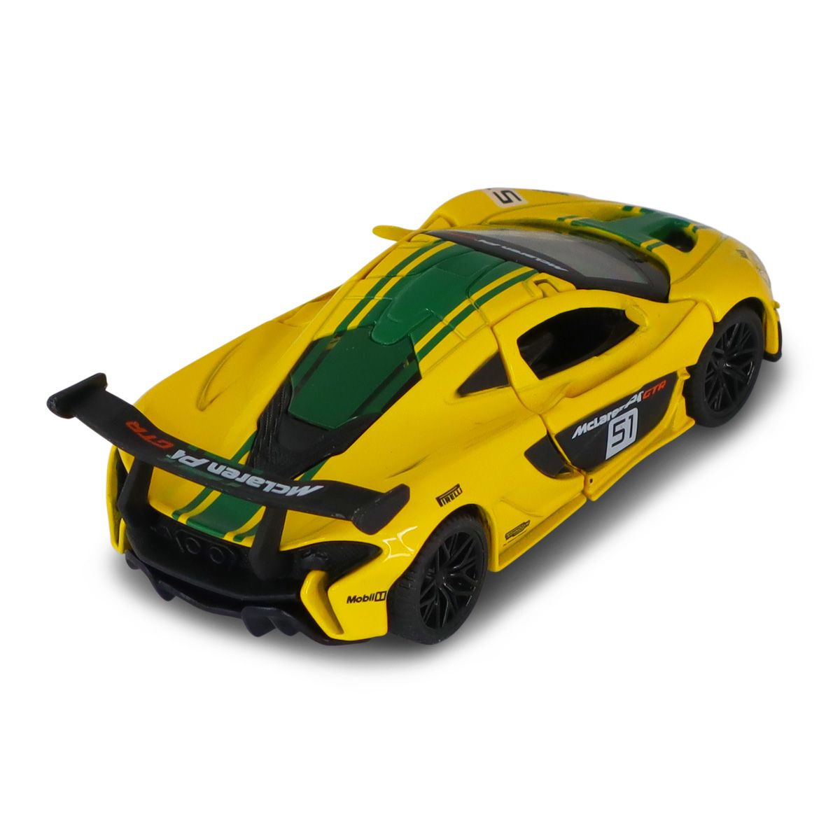 Автомодель – MCLAREN P1 (желтый, 1:43)  фото 4