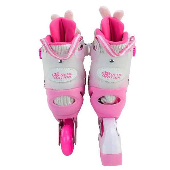 Роликовi ковзани, розмір M (34-37) колеса PU 1 світло (сумка  40*8*33 см)  фото 4