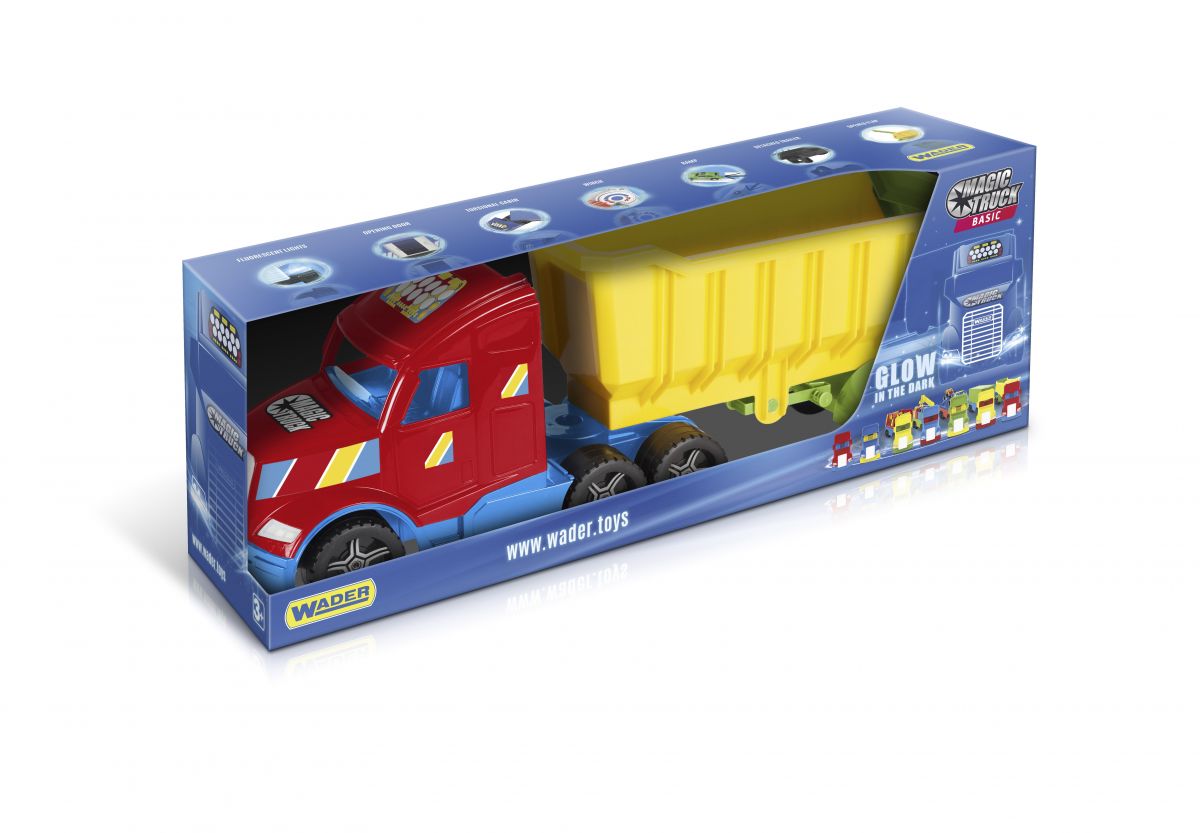 Magic Truck Basic вантажівка, що світяться у темряві  фото 4