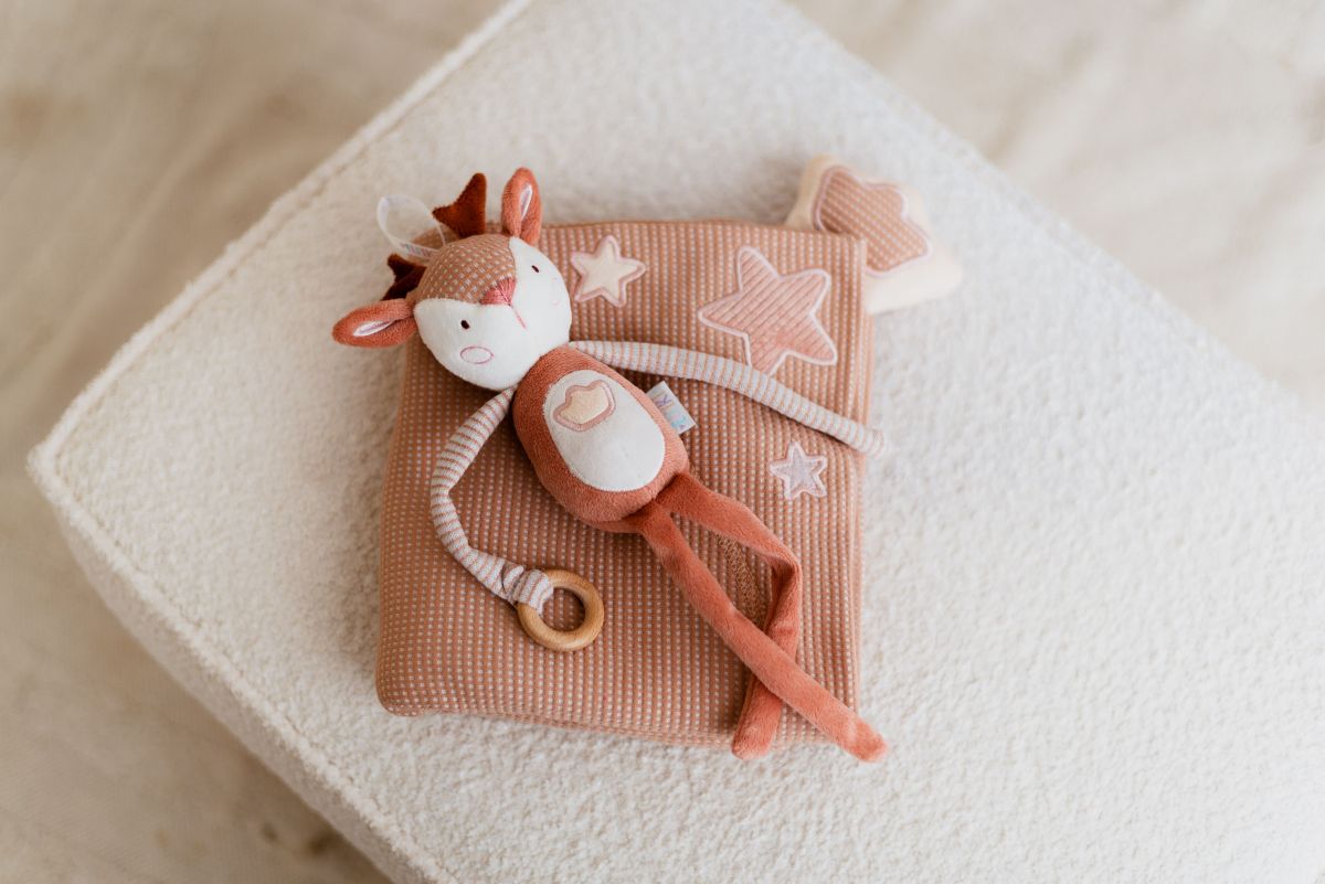 Подарунковий набір плед 85*100 з іграшкою  фото 4