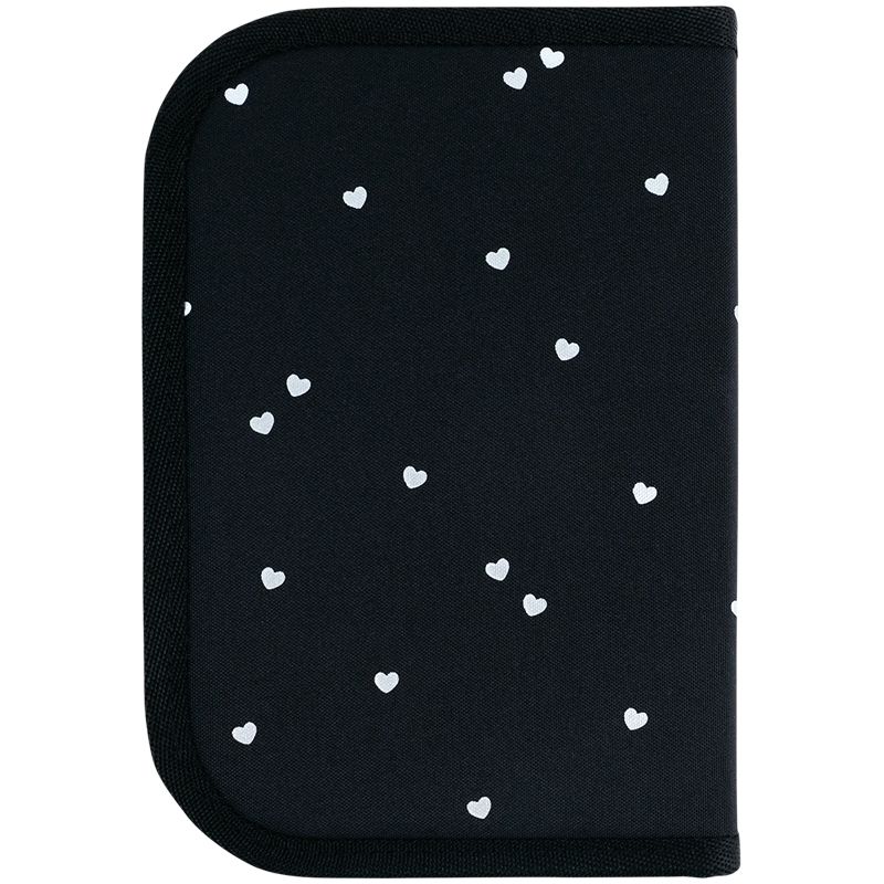Пенал Kite 1 отд. , 2 отв. , без наполнения 622 Black&Silver  фото 4