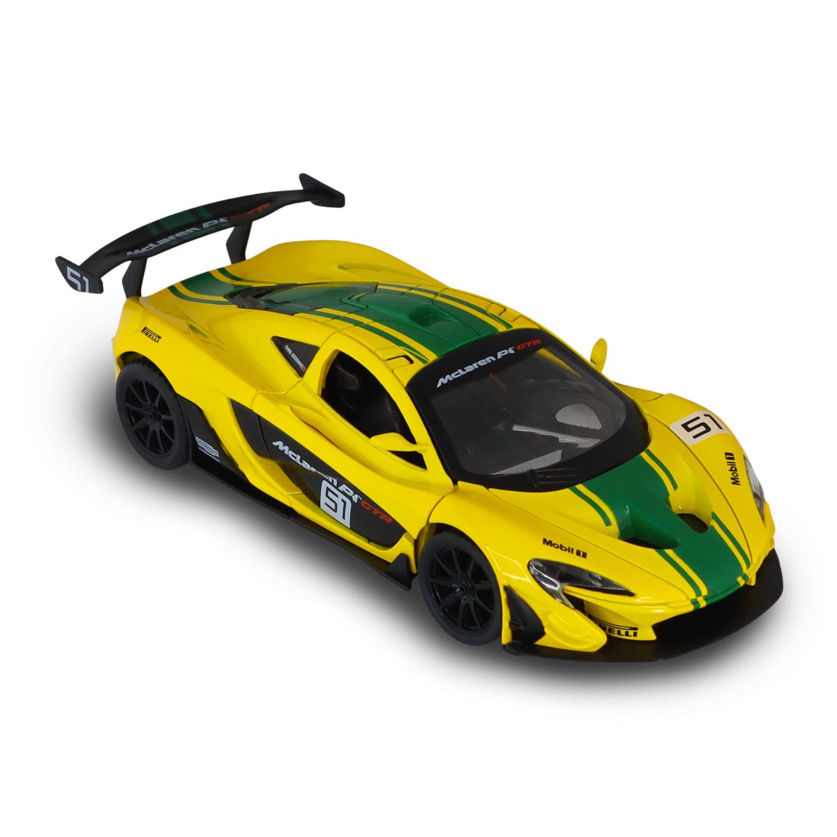 Автомодель - McLaren P1 (жовтий, 1:24)  фото 4