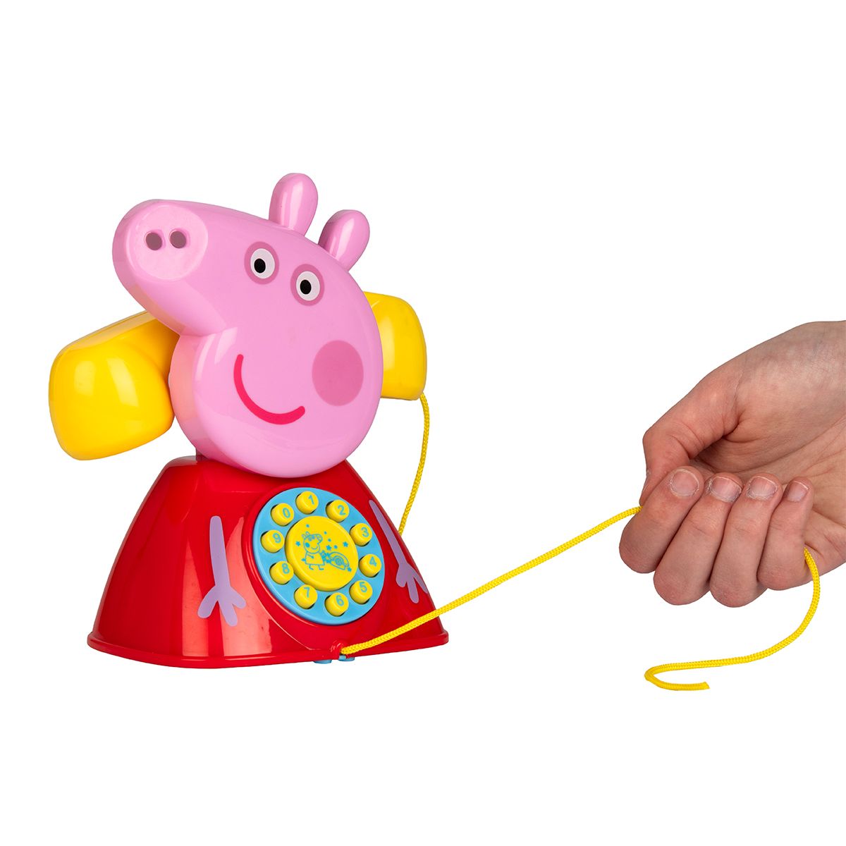 Игрушка-каталка на веревочке Peppa - Телефон Пеппы  фото 4
