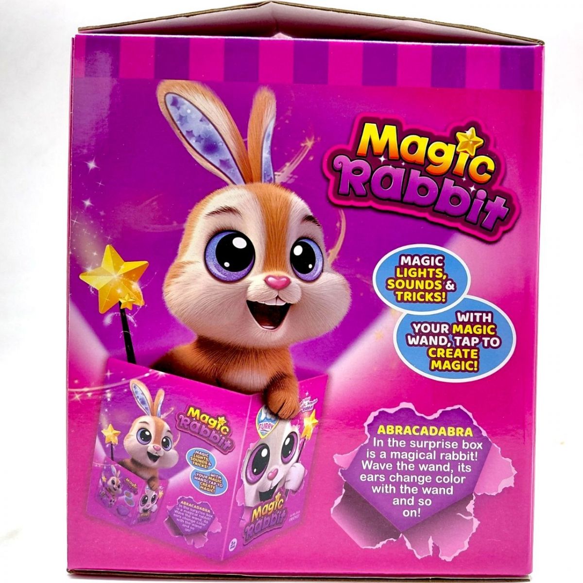 Мягкая игрушка "Magic Rabbit" (БЕЛЫЙ)  фото 4