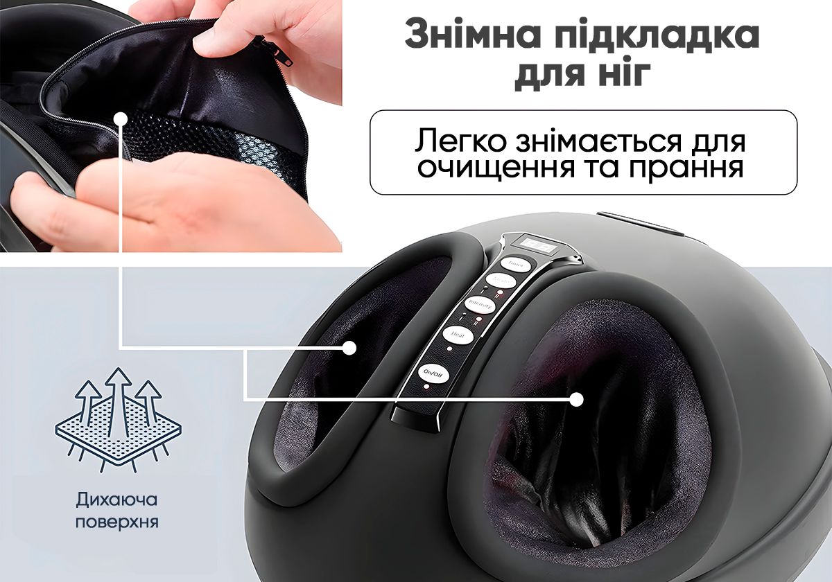 Лімфодренажний масажер для ніг EasyFit  фото 4